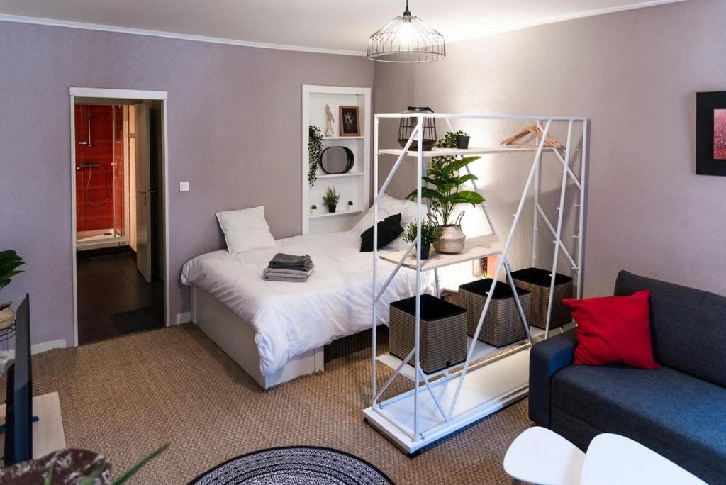 Agreable Studio En Plein Coeur De Quimper Leilighet Eksteriør bilde