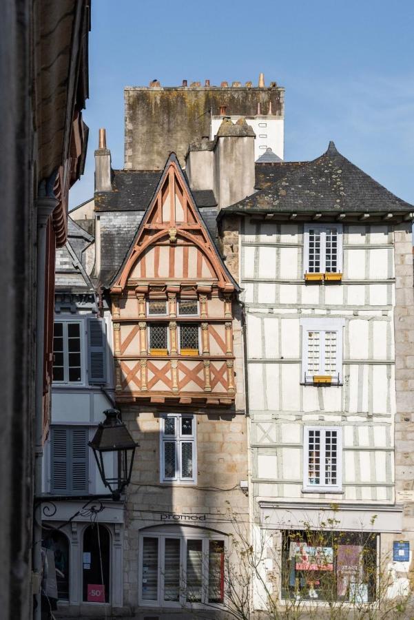 Agreable Studio En Plein Coeur De Quimper Leilighet Eksteriør bilde